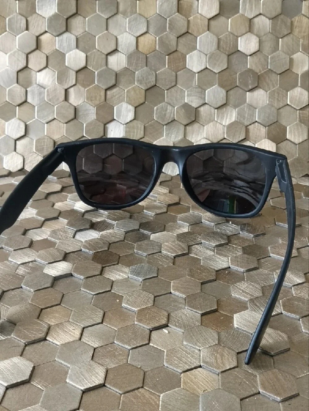 Black Men’s Classic Wayfarer Sunglasses
